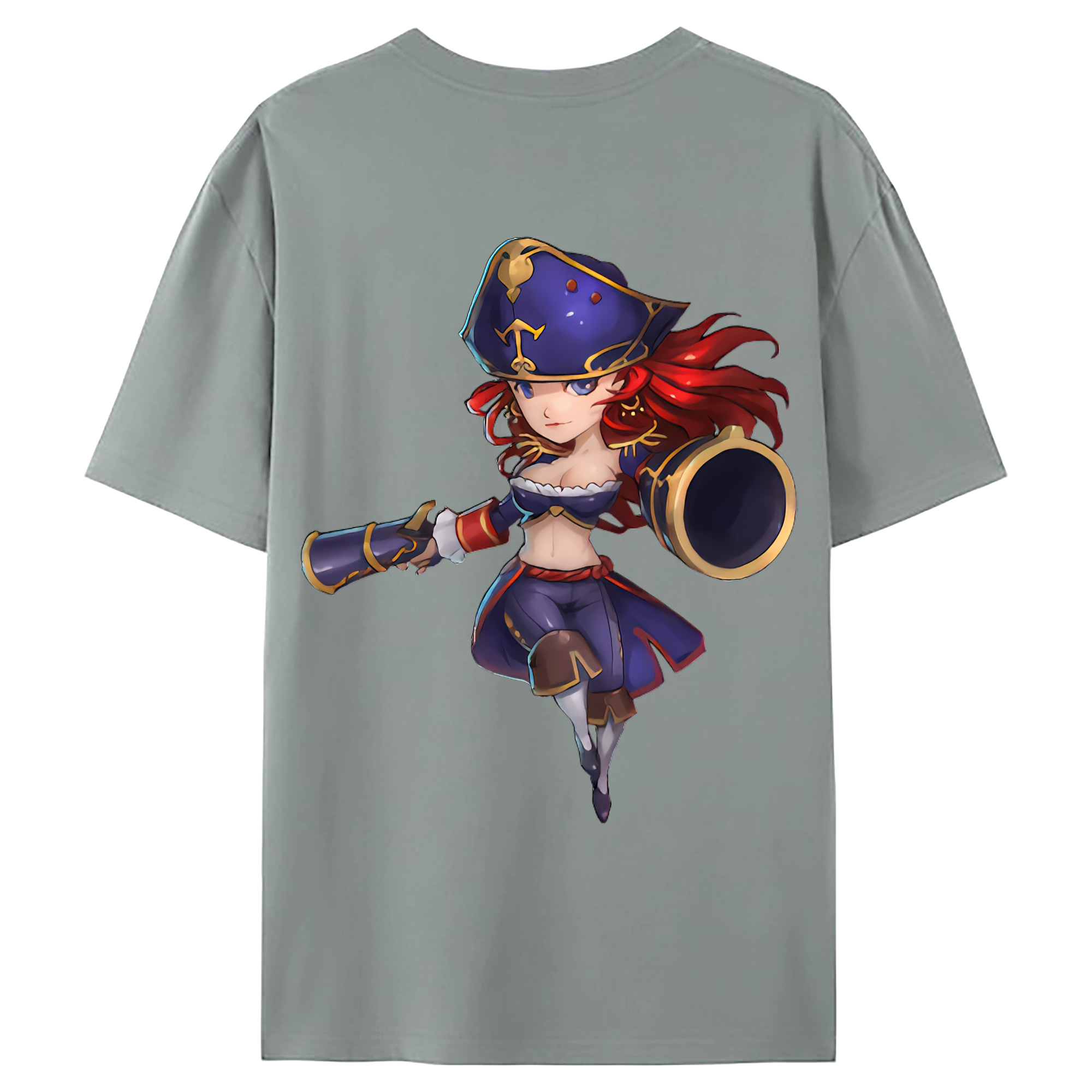 （画像用） リーグ・オブ・レジェンド League of Legends LOL 綿100％ メンズ半袖Tシャツ（バックプリント） 通気性